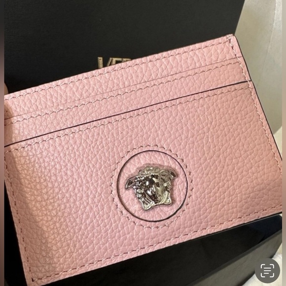 Versace Handbags - Versace Pink Card Holder no callouts. Pristine Condition